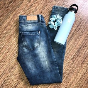 ONLY | TIE DIE WASH SKINNY JEANS